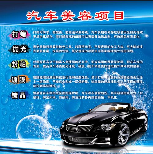 汽車美容項(xiàng)目展板平面廣告素材免費(fèi)下載(圖片編號:5408447)-六圖網(wǎng)